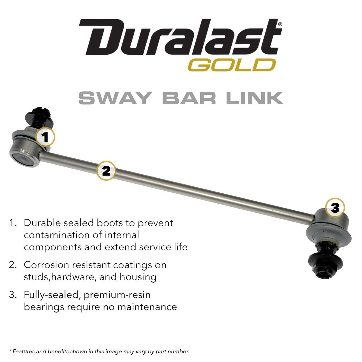 Duralast Gold Suspension Stabilizer Bar Link Kit G18750152LF (5/5)