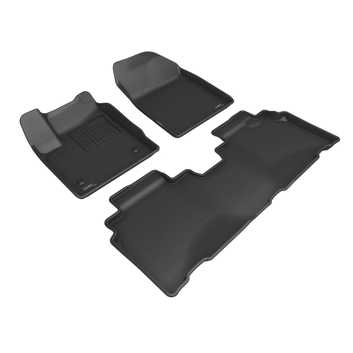 3D MAXpider Custom Fit Floor Mat Set, Front & Rear, Black, for 2024-2026 Chevrolet Blazer EV | L1CH10801509 (1/1)