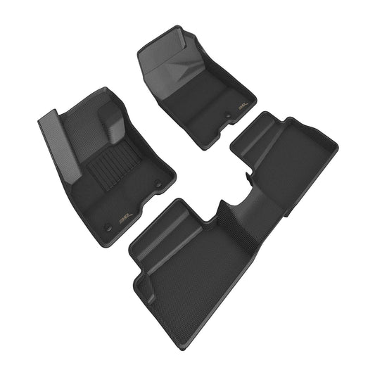 3D MAXpider Custom Fit Floor Mat Set, Front & Rear, Black, for 2022-2026 Ford Maverick | L1FR14401509 (1/1)