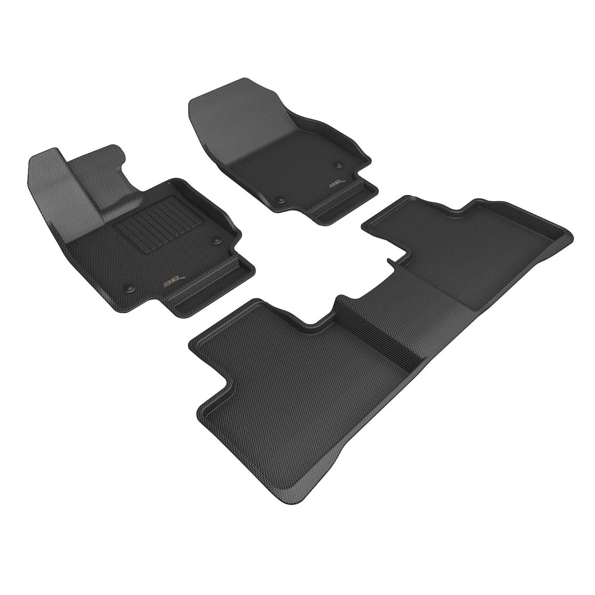 3D MAXpider Custom Fit Floor Mat Set, Front & Rear, Black, for 2023-2026 Lexus RX | L1LX08001509 (1/1)