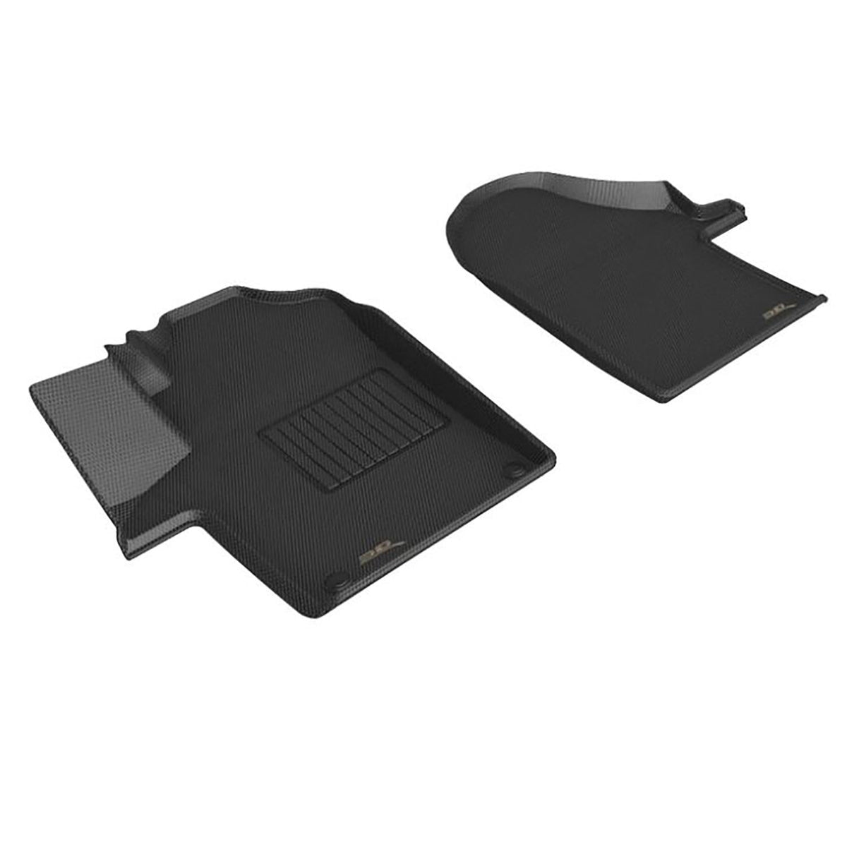 3D MAXpider Custom Fit Floor Mat Set, Front Row, Black, for 2016-2023 Mercedes-Benz Metris | L1MB09211509 (1/1)
