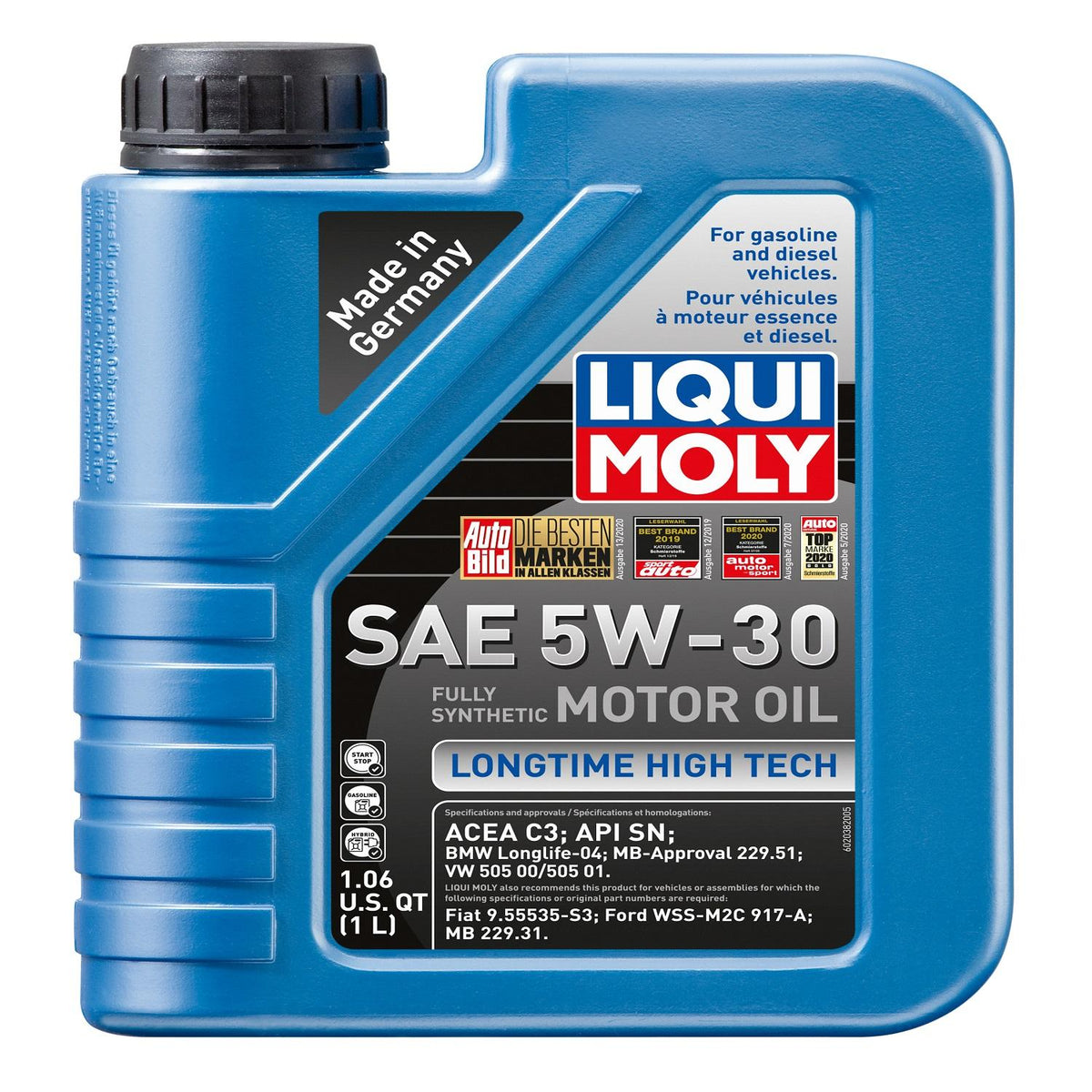LIQUI MOLY Full Synthetic 5W-30 Motor Oil 1 | LM2038