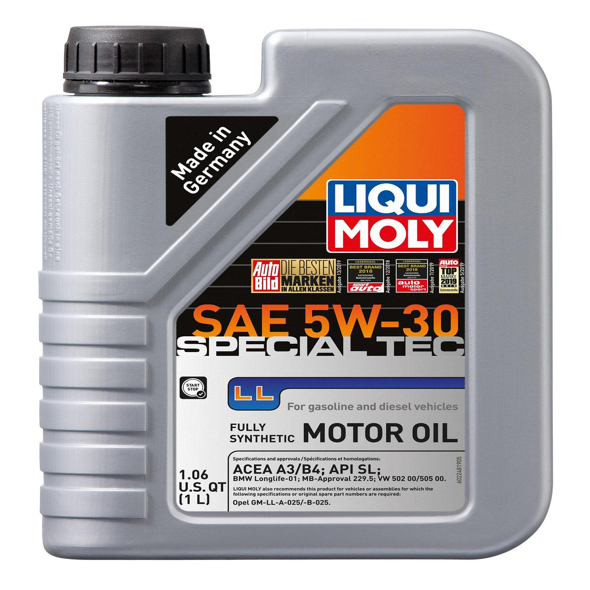 LIQUI MOLY Full Synthetic 5W-30 Motor Oil 1 | LM2248
