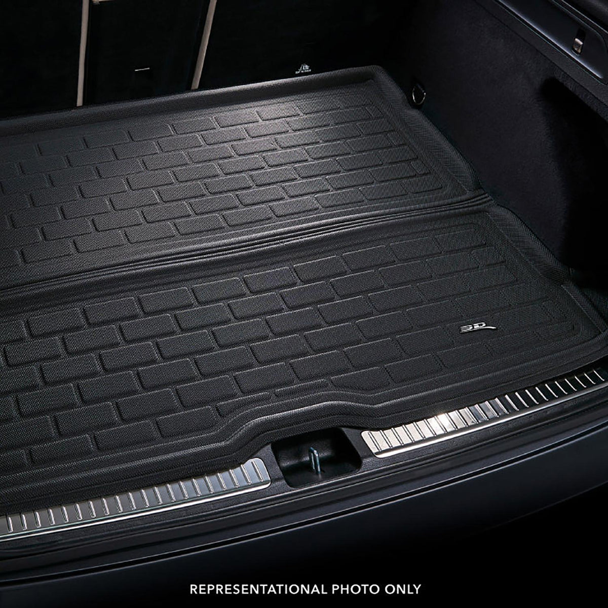 3D MAXpider Custom Fit Cargo Liner, Black, for 2022-2026 Lucid Air | M1LU0011309 (3/3)