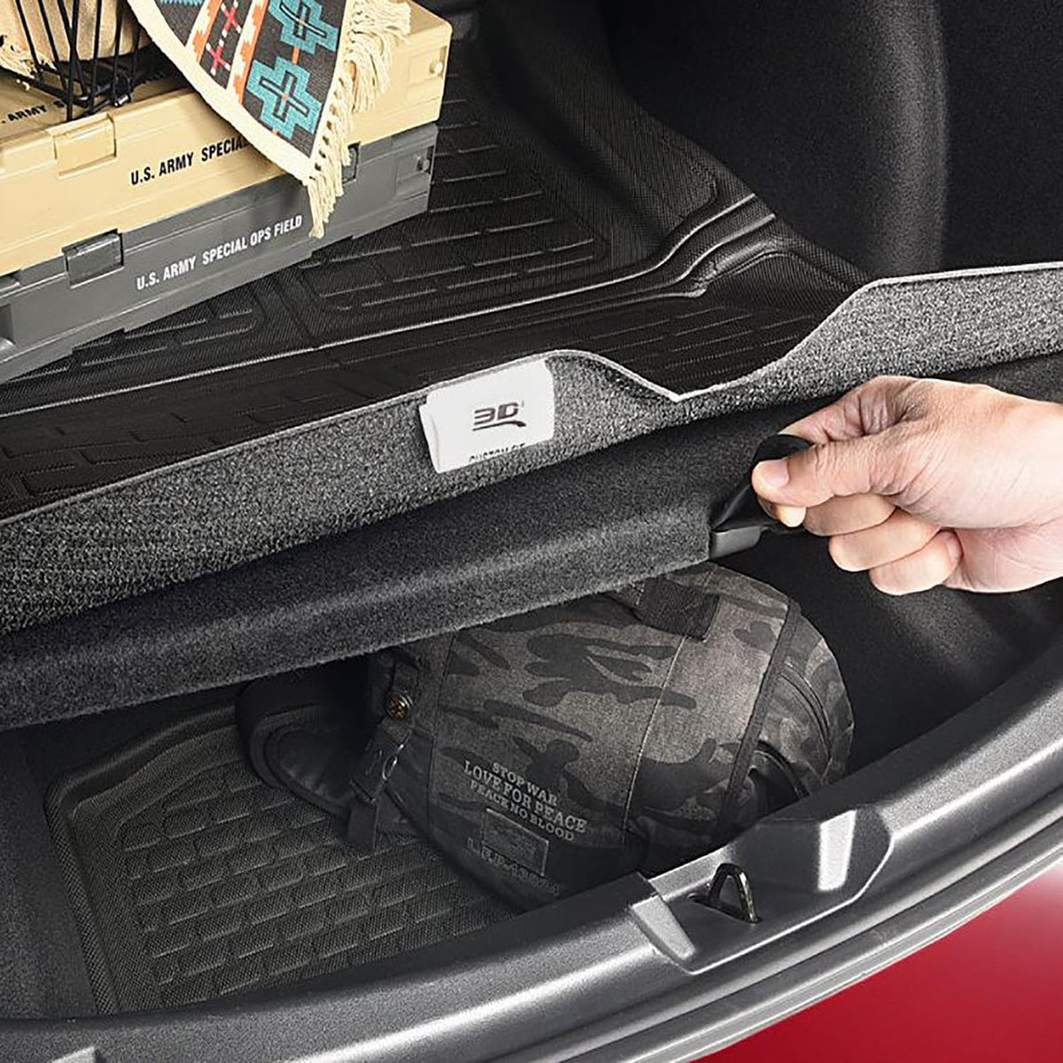 3D MAXpider Custom Fit Cargo Liner, Black, for 2021-2026 Tesla Model Y | M1TL0361309 (2/3)