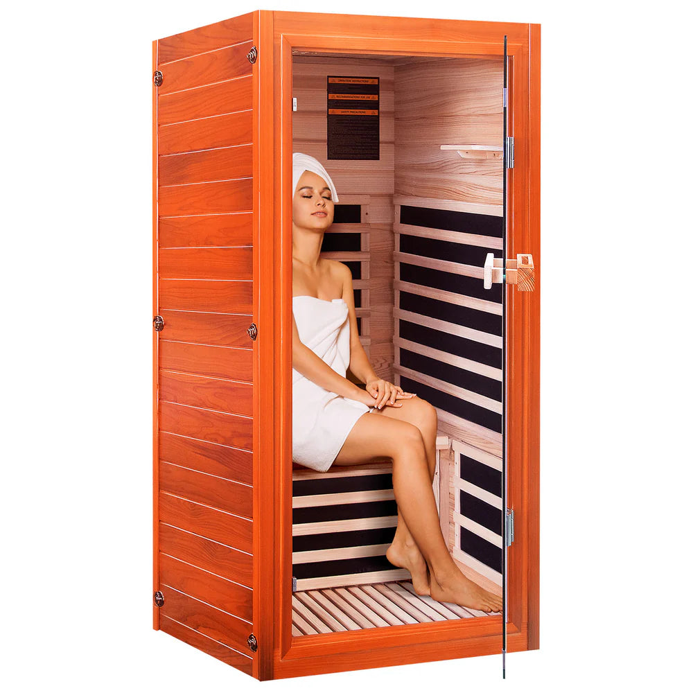 Outexer HK5 Indoor Infrared Sauna for 1 Person | Compact & Smart