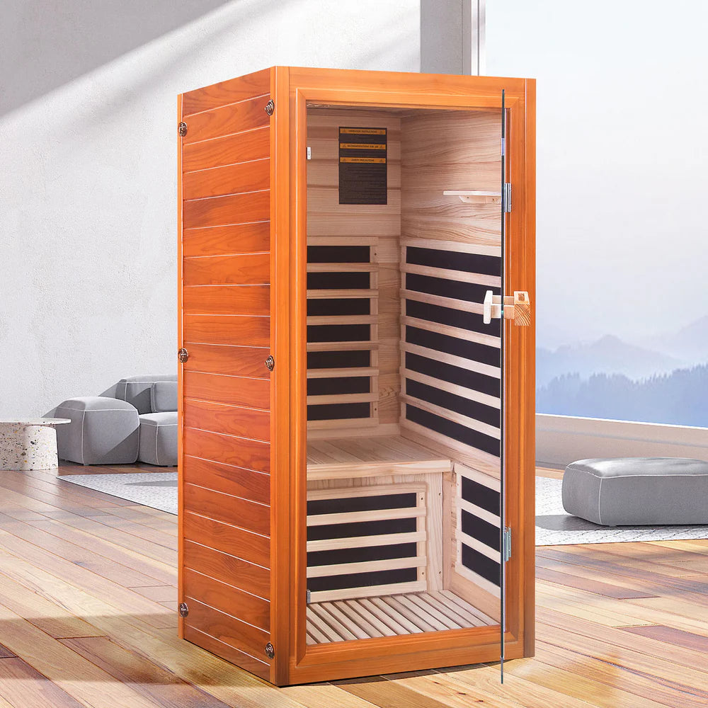 Outexer HK5 Indoor Infrared Sauna for 1 Person | Compact & Smart