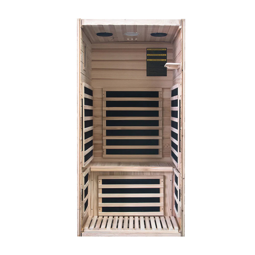 Outexer HK5 Indoor Infrared Sauna for 1 Person | Compact & Smart