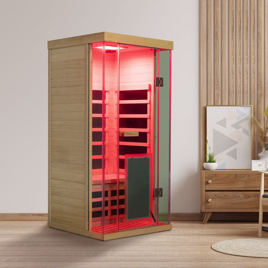 SH01 1 Person Far Infrared Sauna – Wizzisaunas