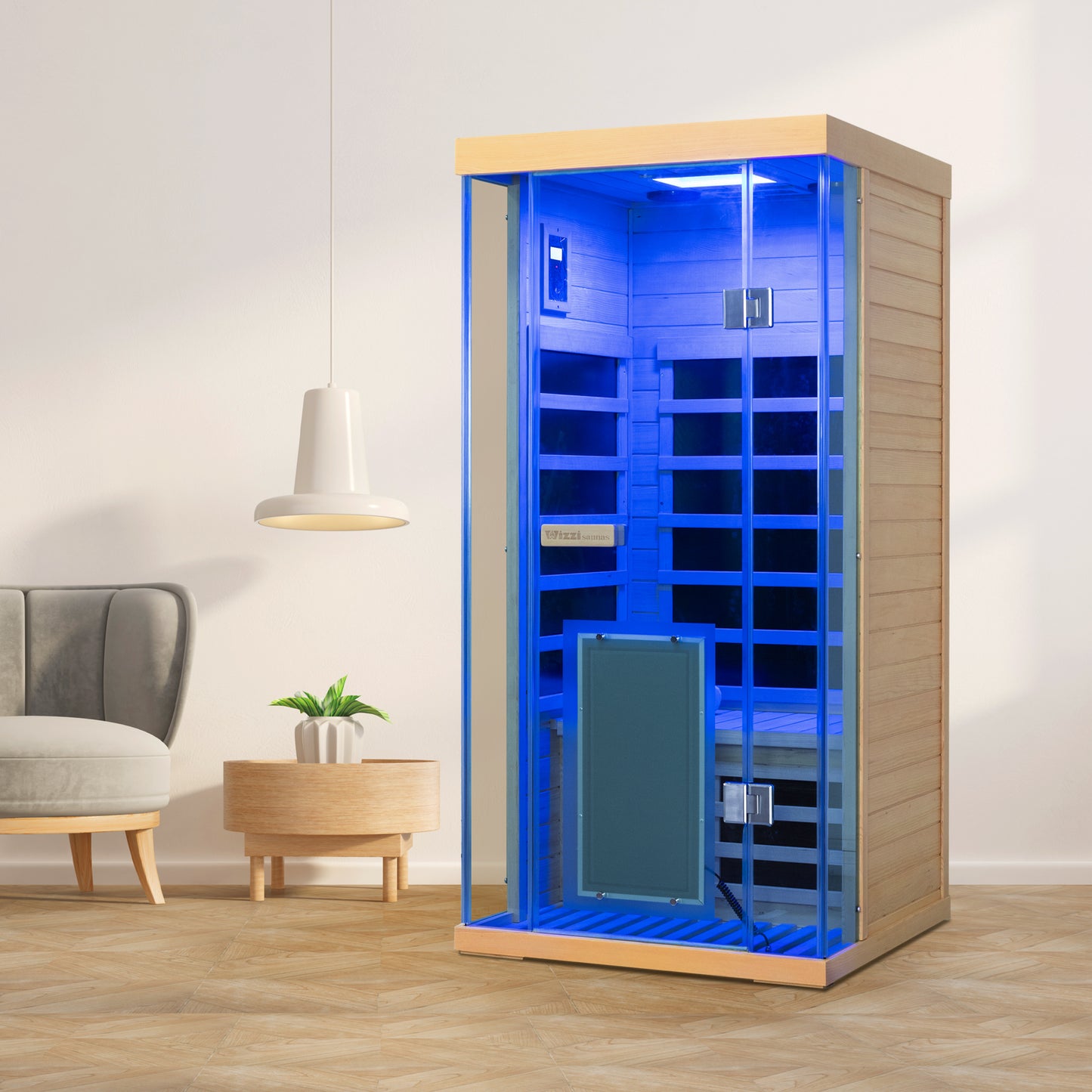 SH01 1 Person Far Infrared Sauna – Wizzisaunas