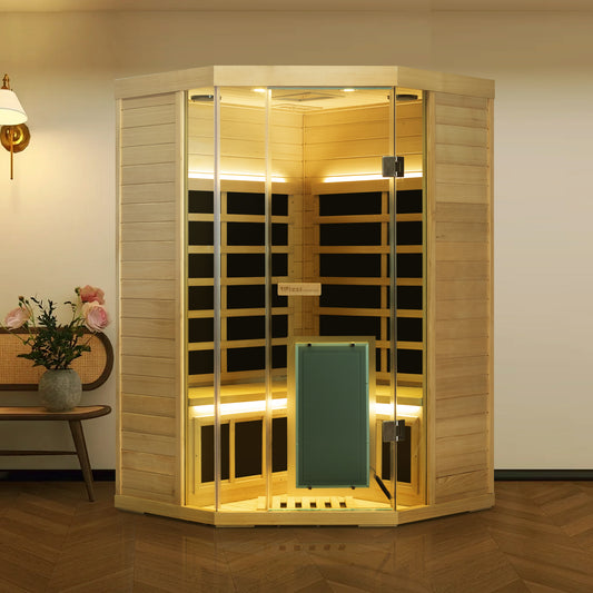 SH07 2 Person Far Infrared Sauna - Wizzisaunas
