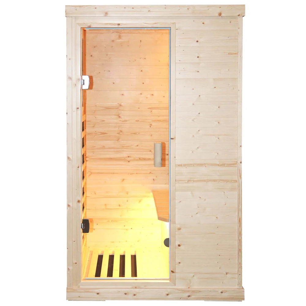 Outexer T-50C2 Indoor 1-Person Low EMF Infrared Sauna