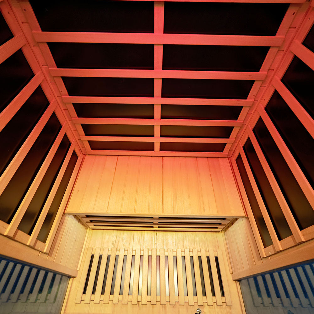 SH02 2 Person Far Infrared Sauna - Wizzisaunas