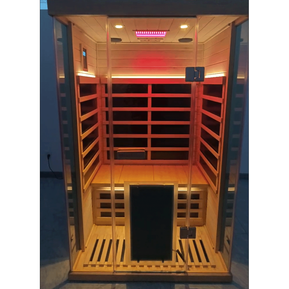 SH02 2 Person Far Infrared Sauna - Wizzisaunas