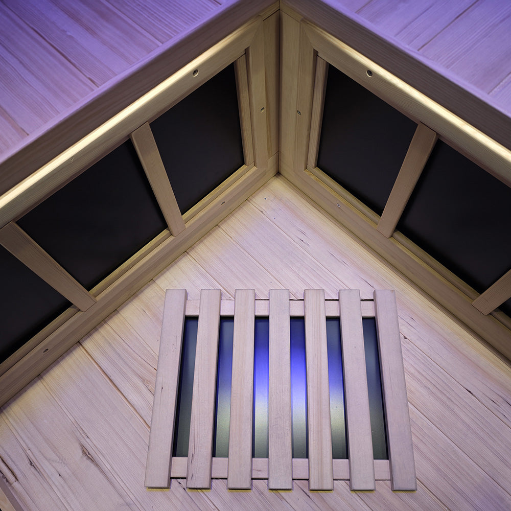 SH07 2 Person Far Infrared Sauna - Wizzisaunas