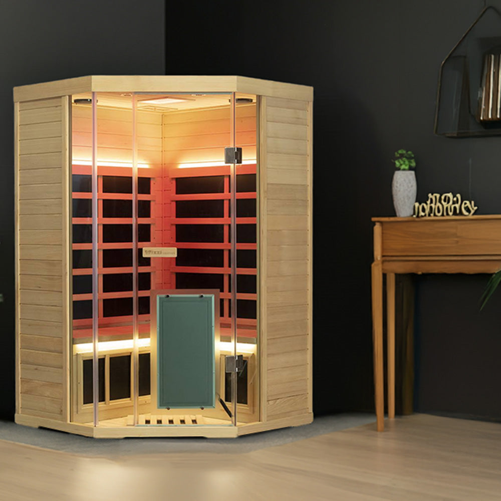 SH07 2 Person Far Infrared Sauna - Wizzisaunas