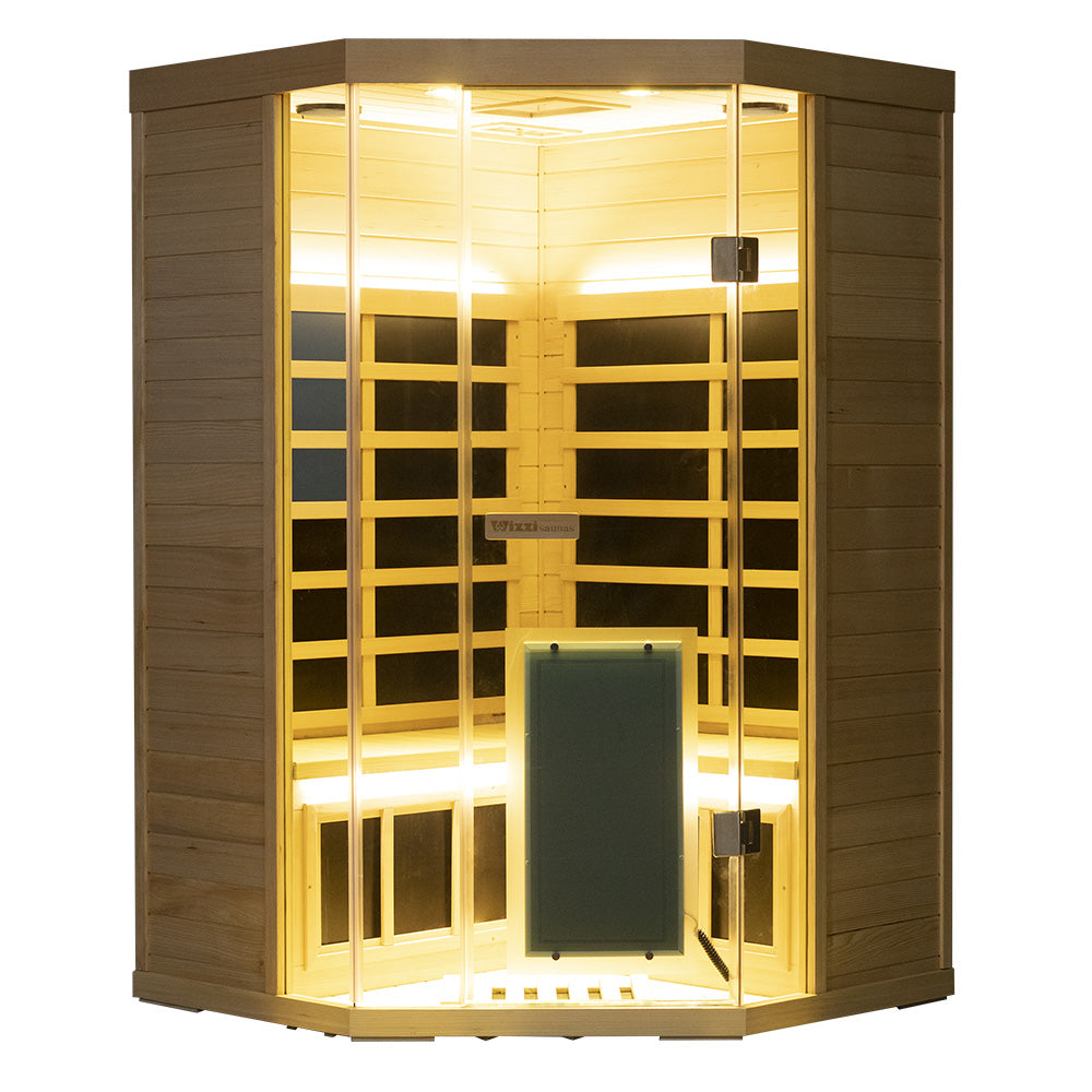 SH07 2 Person Far Infrared Sauna - Wizzisaunas