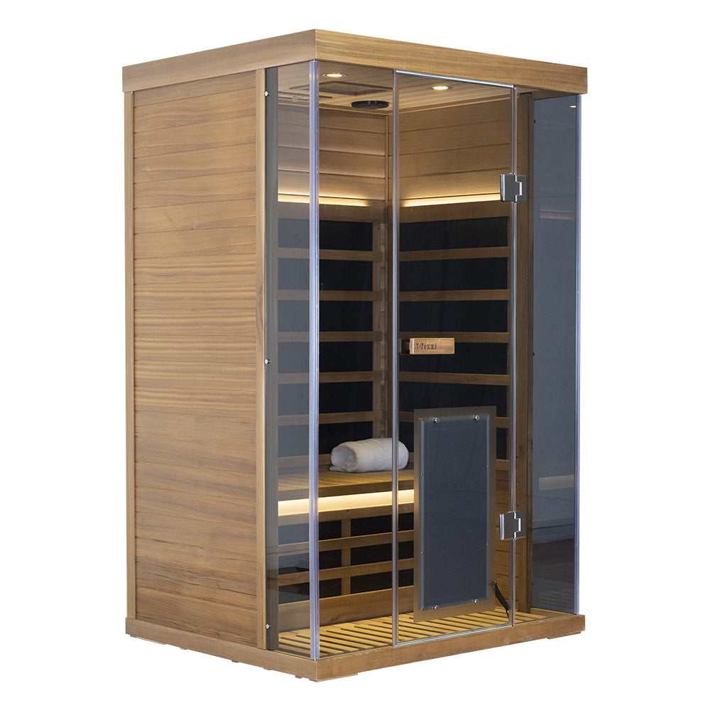 SR02 2 Person Red Cedar Far Infrared Sauna - Wizzisaunas