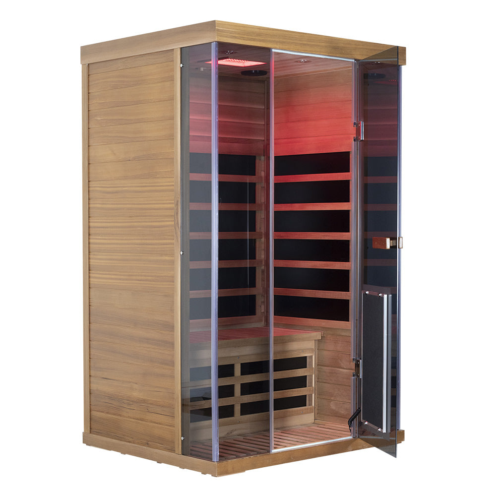 SR02 2 Person Red Cedar Far Infrared Sauna - Wizzisaunas