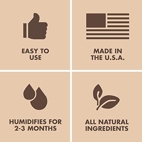 Boveda for Seasoning Two-Way Humidity Control Pack – 84% RH for Climate-Controlled Cabinets and Electric Coolers – Size 320 – Single – Individually Wrapped Seasoning Packet