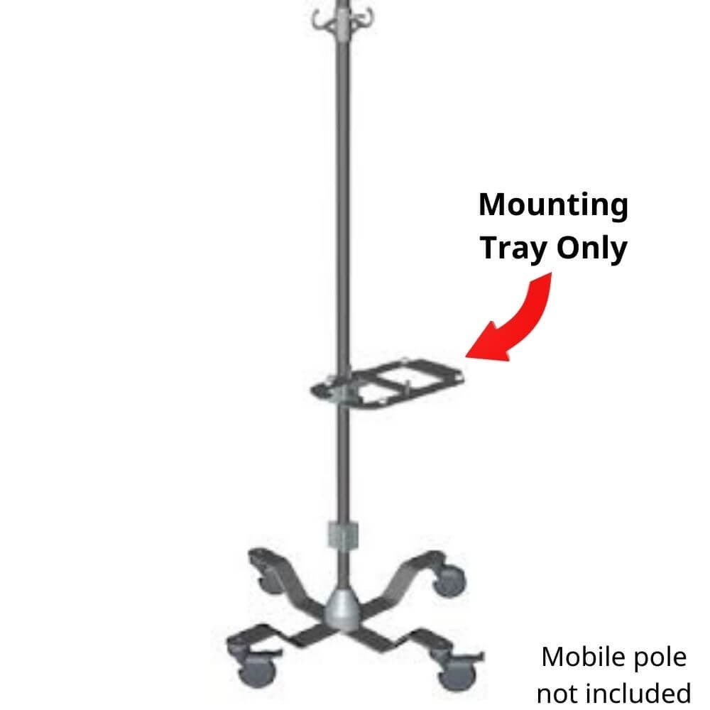 Fisher & Paykel | Humidifier Pole Mounting Tray | myAirvo 2 Humidified High Flow System