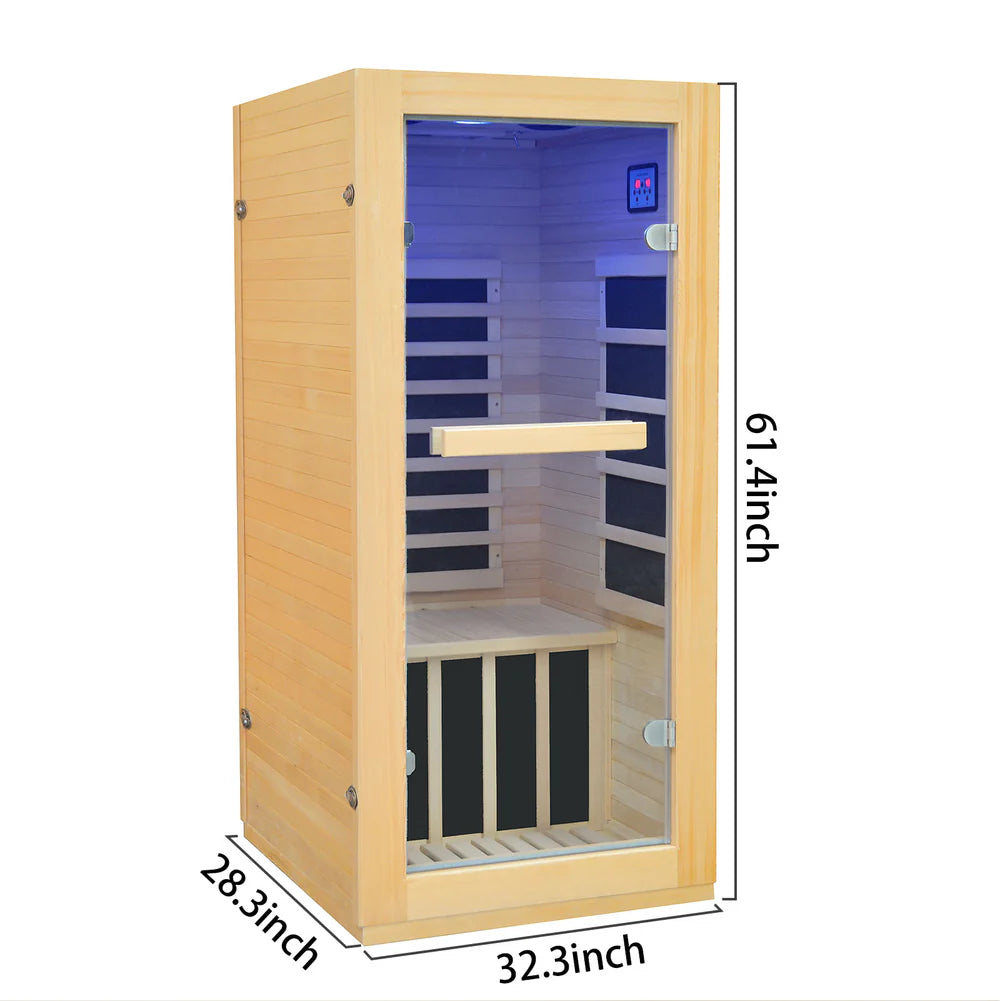 Outexer HF-Mini Indoor 1-Person Infrared Sauna