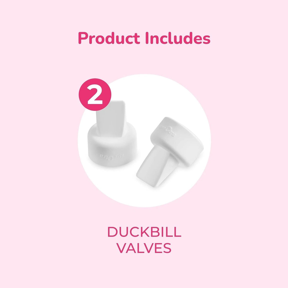 Spectra - Duckbill Valve Replacement for Breast Milk Pump (Pack of 2)