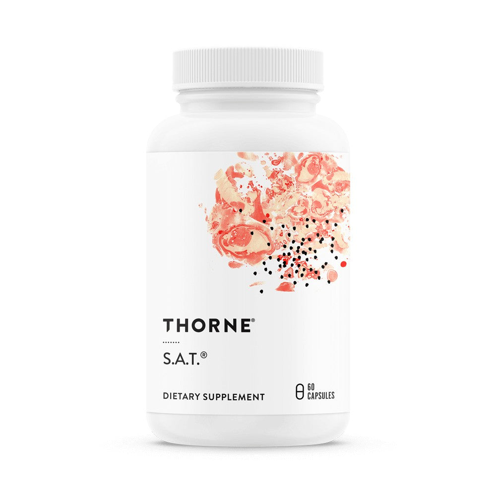 Thorne S.A.T. - Silymarin, Artichoke, and Turmeric Extracts for Liver Support - 60 Capsules