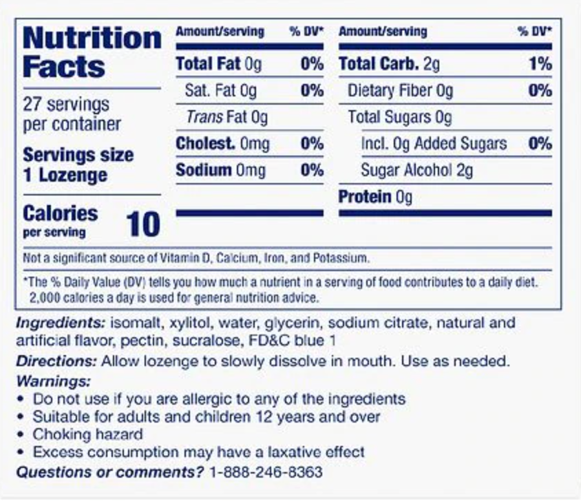 Biotene Dry Mouth Lozenges For Fresh Breath Refreshing Mint - 27.0ea